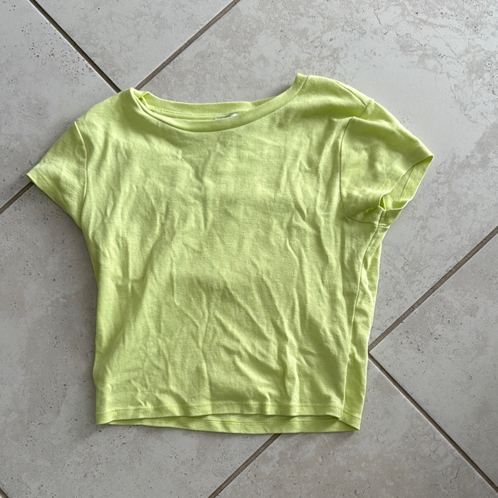 Bright Yellow T-Shirt